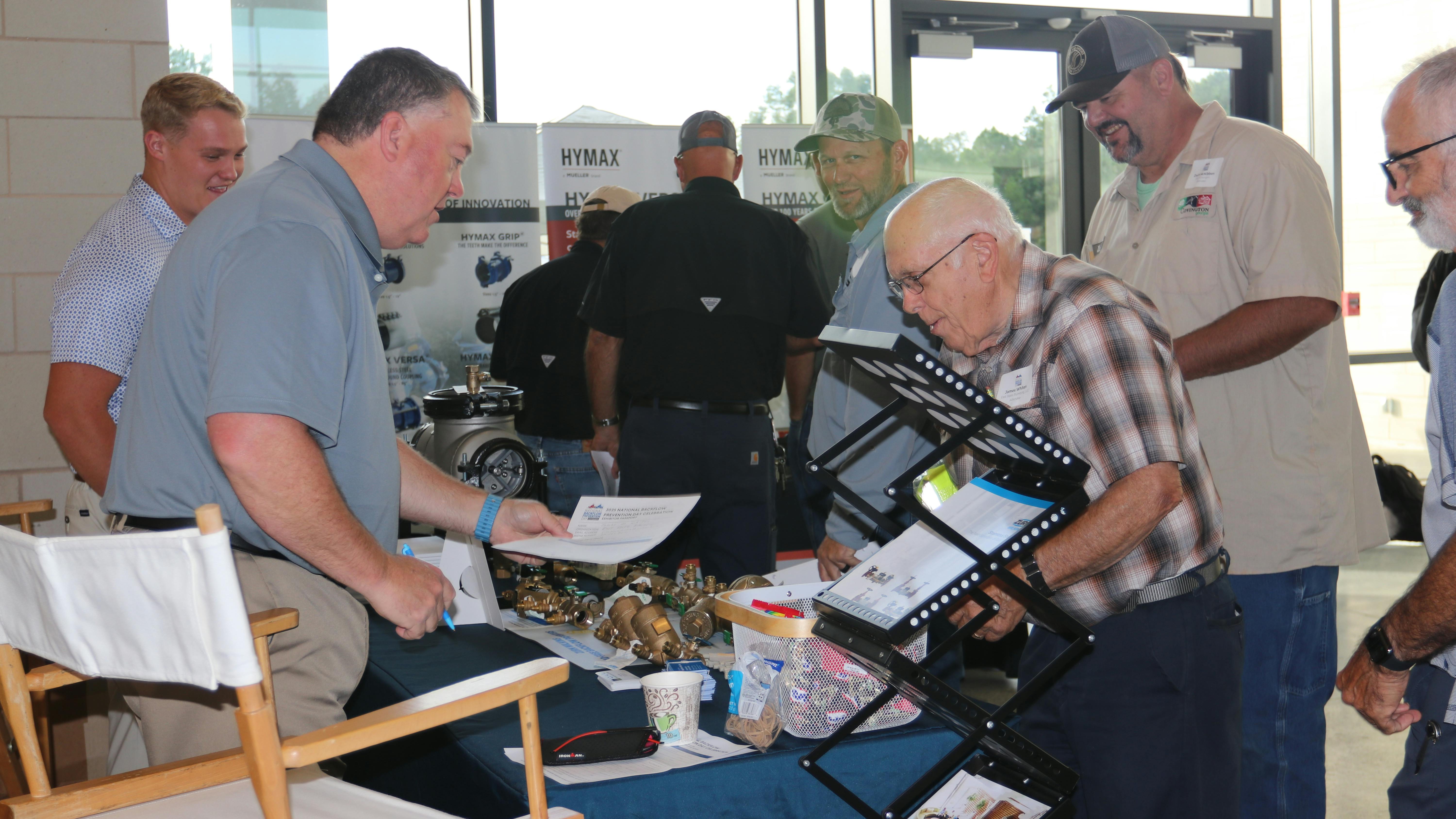 Over 140 water professionals gathered to celebrated National Backflow Prevention Day, hosted by The Water Tower, on August 13, 2025, in Georgia. Photo credit: The Water Tower