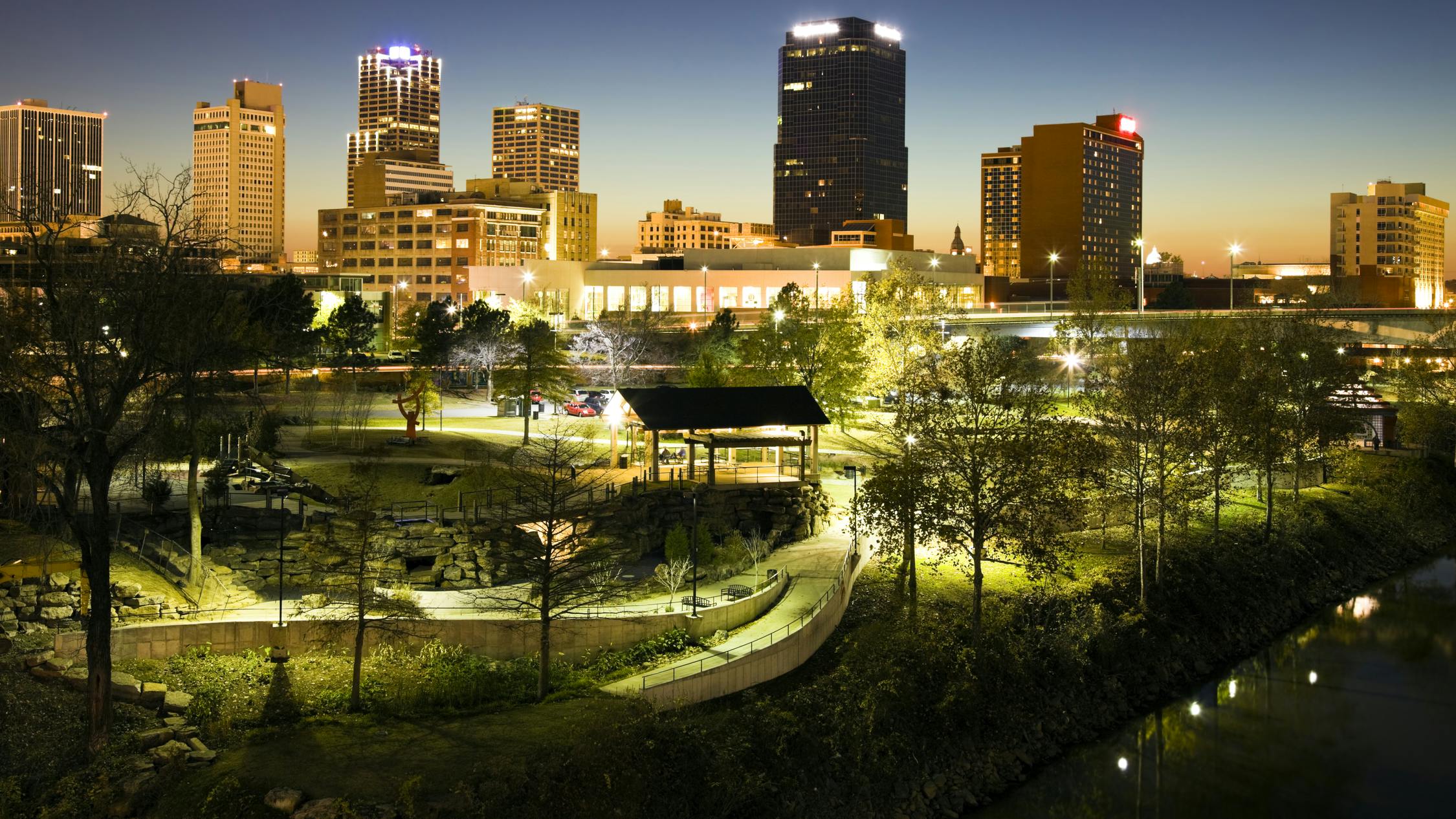 Night in Little Rock, Arkansas