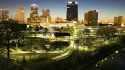 Night in Little Rock, Arkansas Night in Little Rock, Arkansas