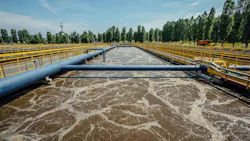 Tanks for aeration and biological purification of sewage by using active sludge Tanks for aeration and biological purification of sewage by using active sludge